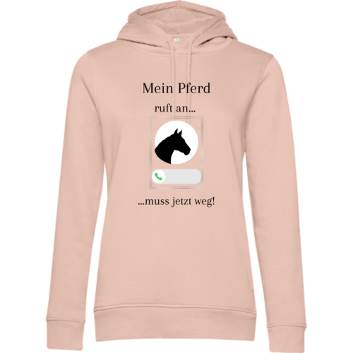 Hoodie "Mein Pferd ruft an..." – Bild 2